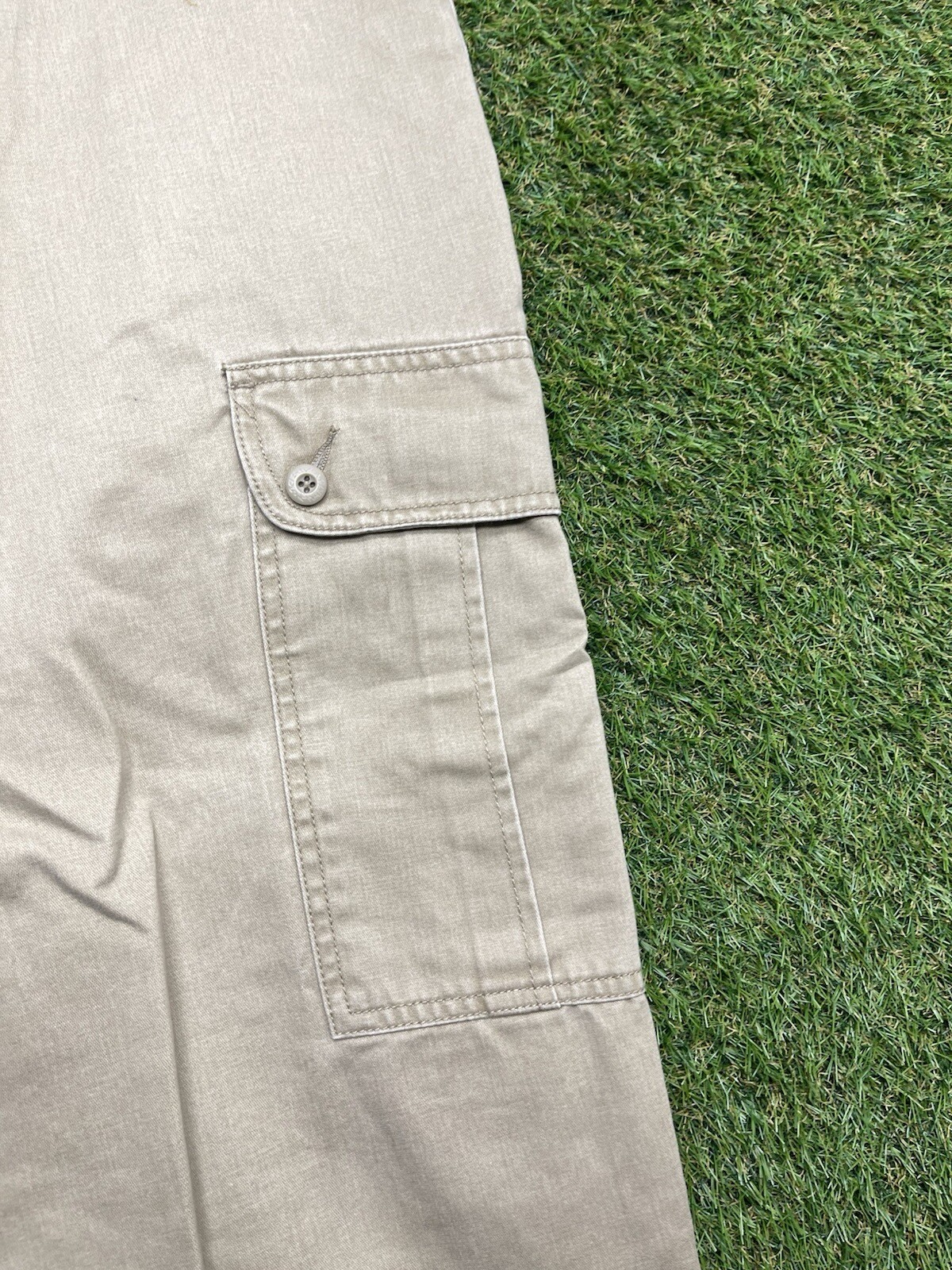Vintage Levis Silvertab Pants Mens Medium 32×32 Khakis Cargo Cinch Baggy Loose