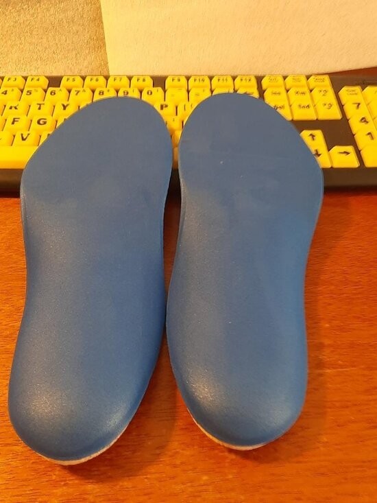 NEW ! Cushion Fitting Run & Walk Footwear Remove Insole Support Sz M / 11×4 Inch