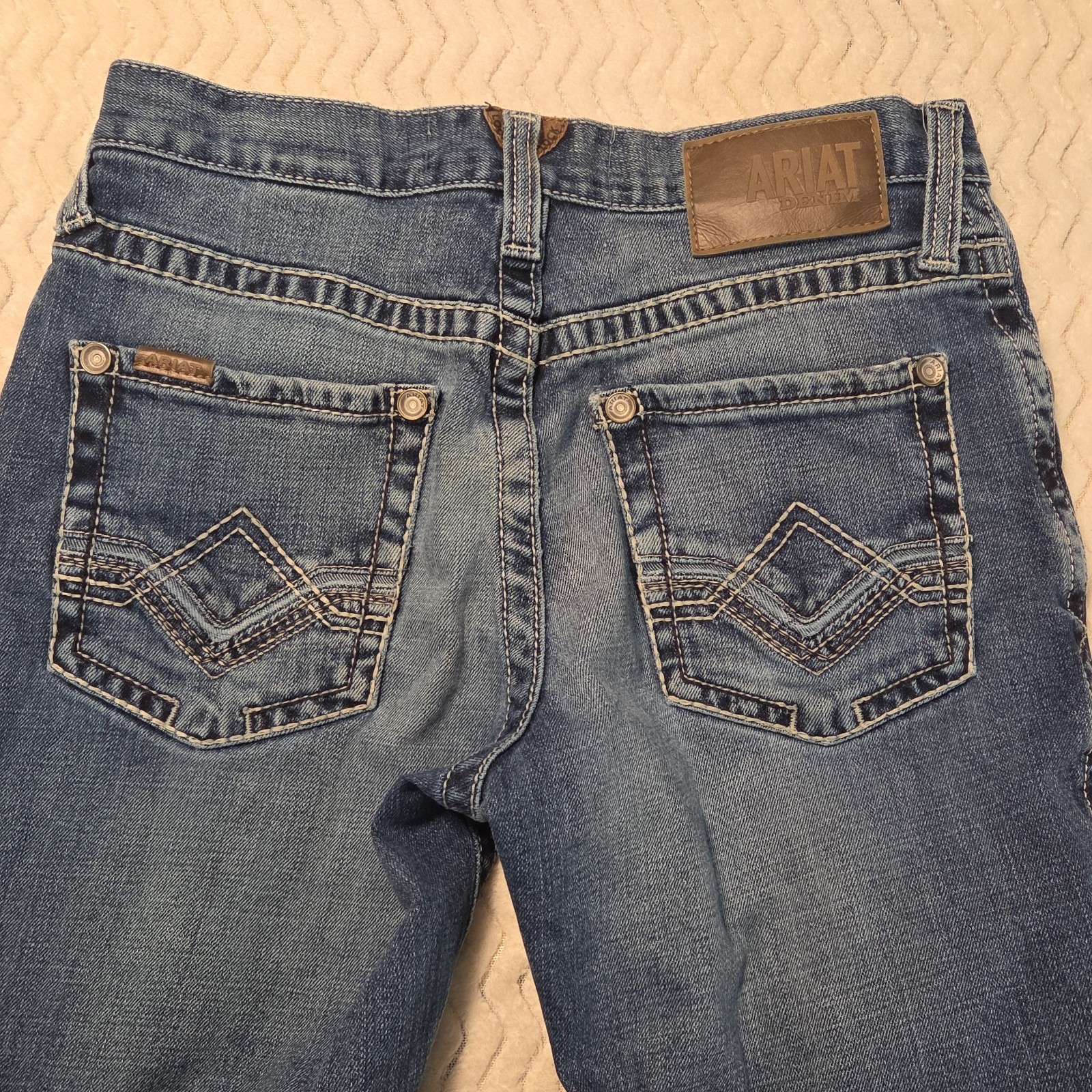 Ariat M4 Jeans Low Rise Boot Cut Men 30×32 Actual 30×30 Workwear Western Cowboy