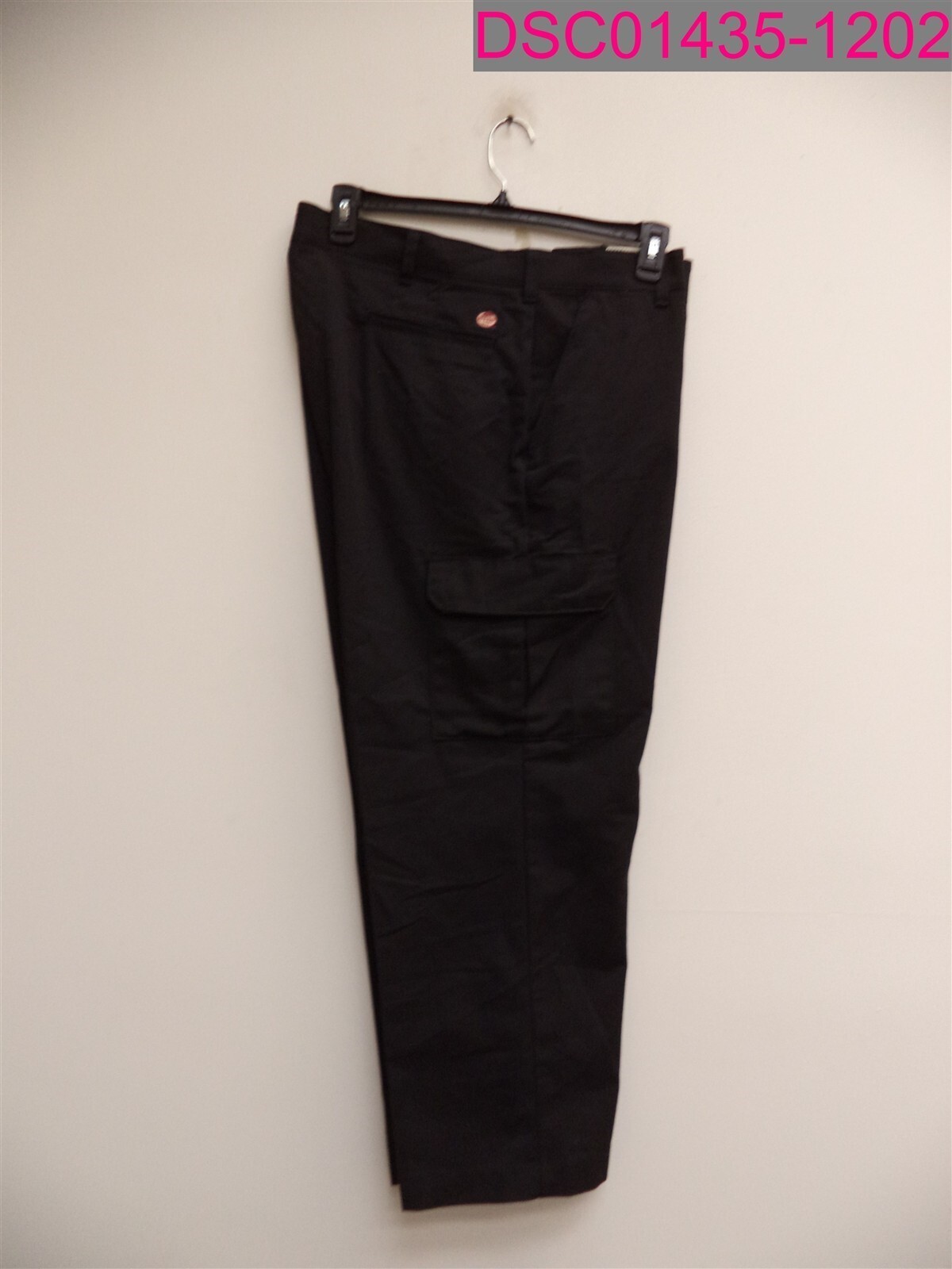 Stain-RED KAP Men’s Industrial Cargo Pant Black Size 40 X 28 PT88BK2