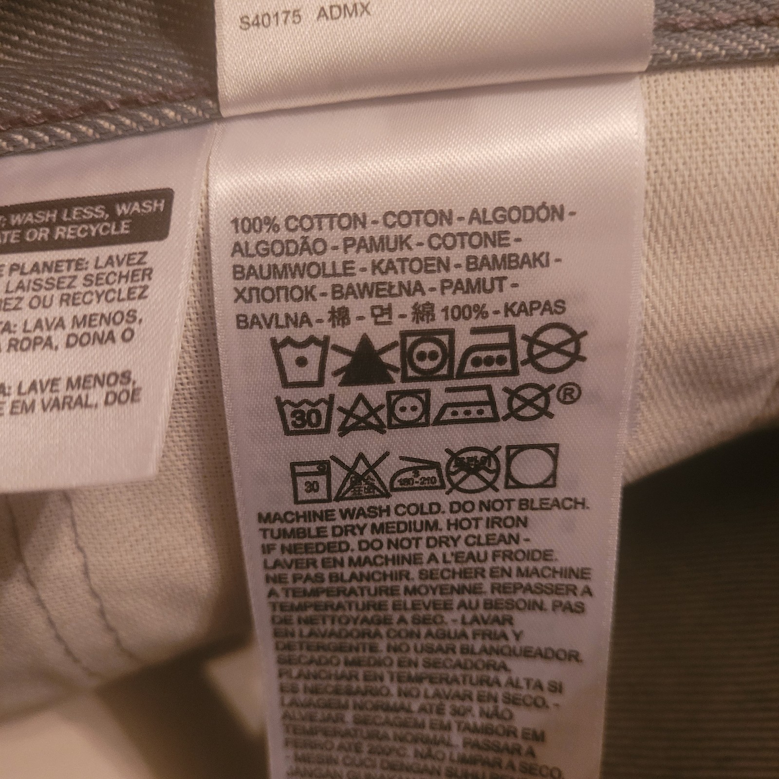 Levi’s 501® Original Shrink-to-fit™ Men’s Jeans | Silver Rigid – Grey W38 / L30