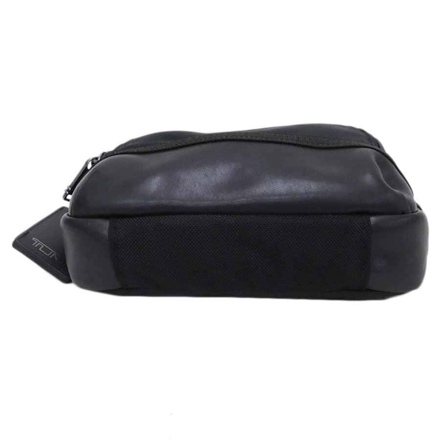 TUMI Alpha Bravo Barstow Crossbody Bag Black Nylon Leather ANA Ltd 222306HK2SM