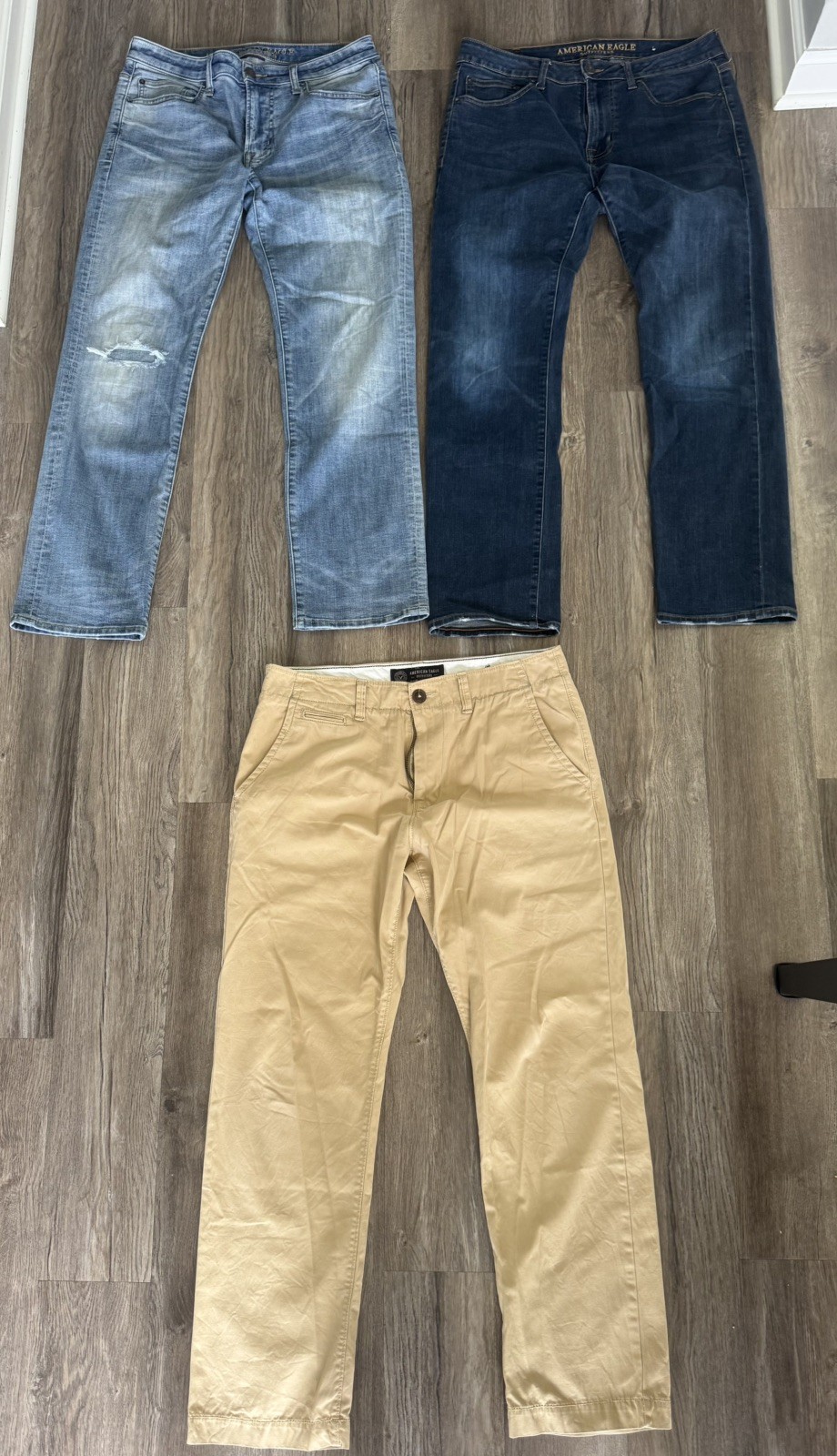 American Eagle Original Straight Lot 32×32 extreme flex
