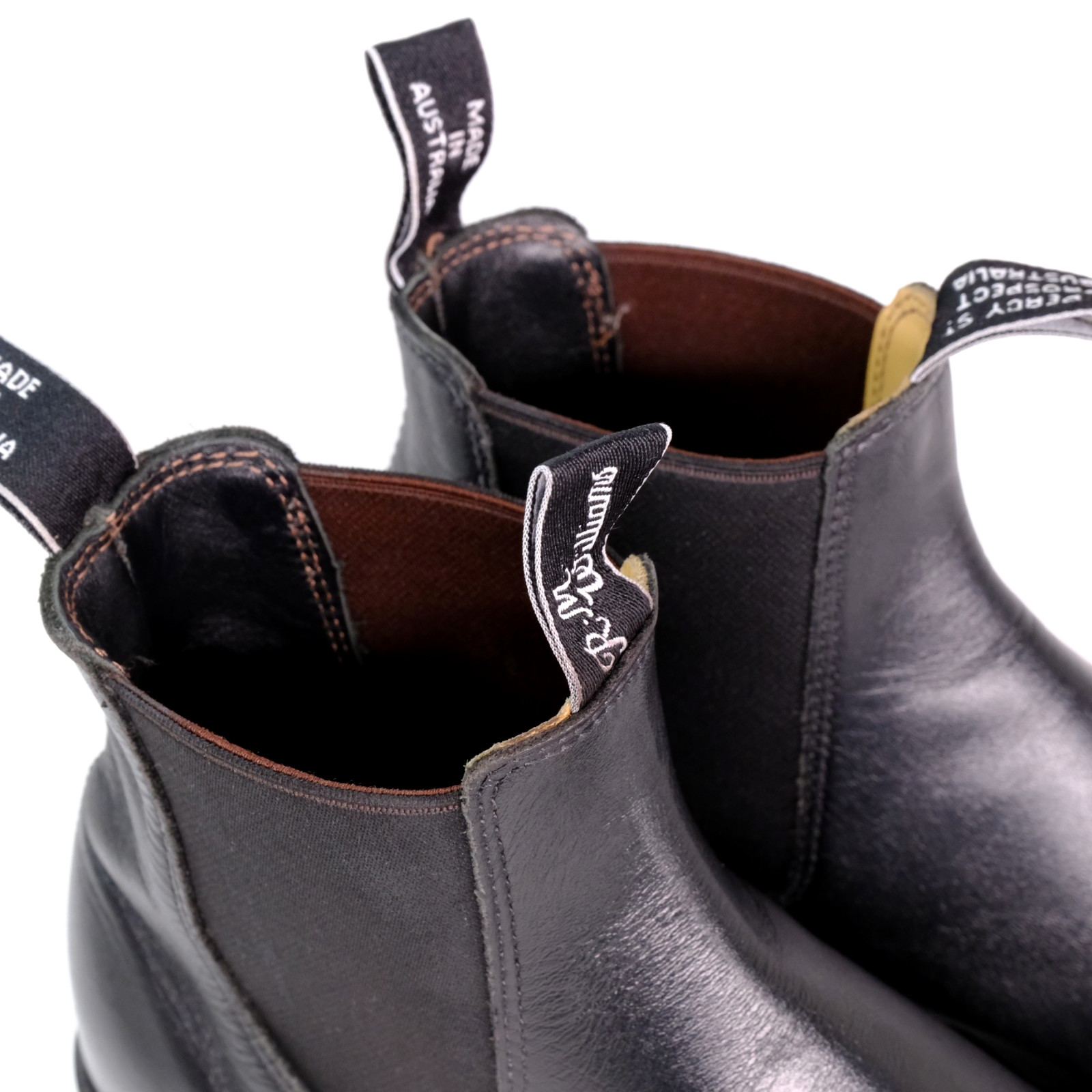R.M. Williams Comfort Craftsman Black Leather Boots Women’s AU 5 G US 7.5 EU 38