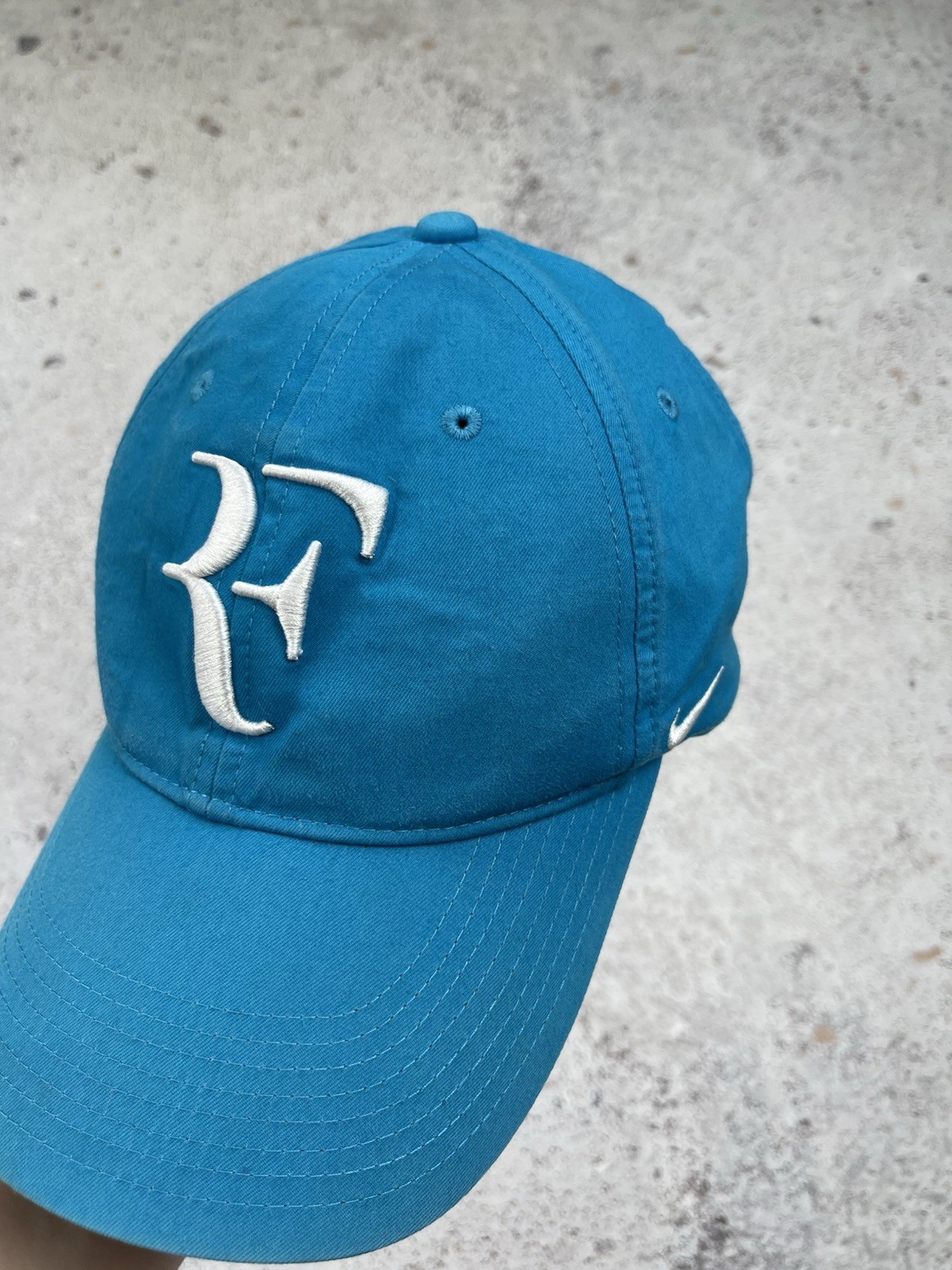 Nike RF Roger Federer Legacy 91 Tennis Dri-Fit Blue Cap Bassebal Hats