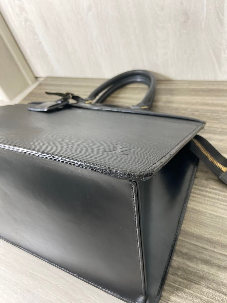 LOUIS VUITTON Bag: Epi Riviera Handbag Noir W36H26D17cm w/o accessories;–