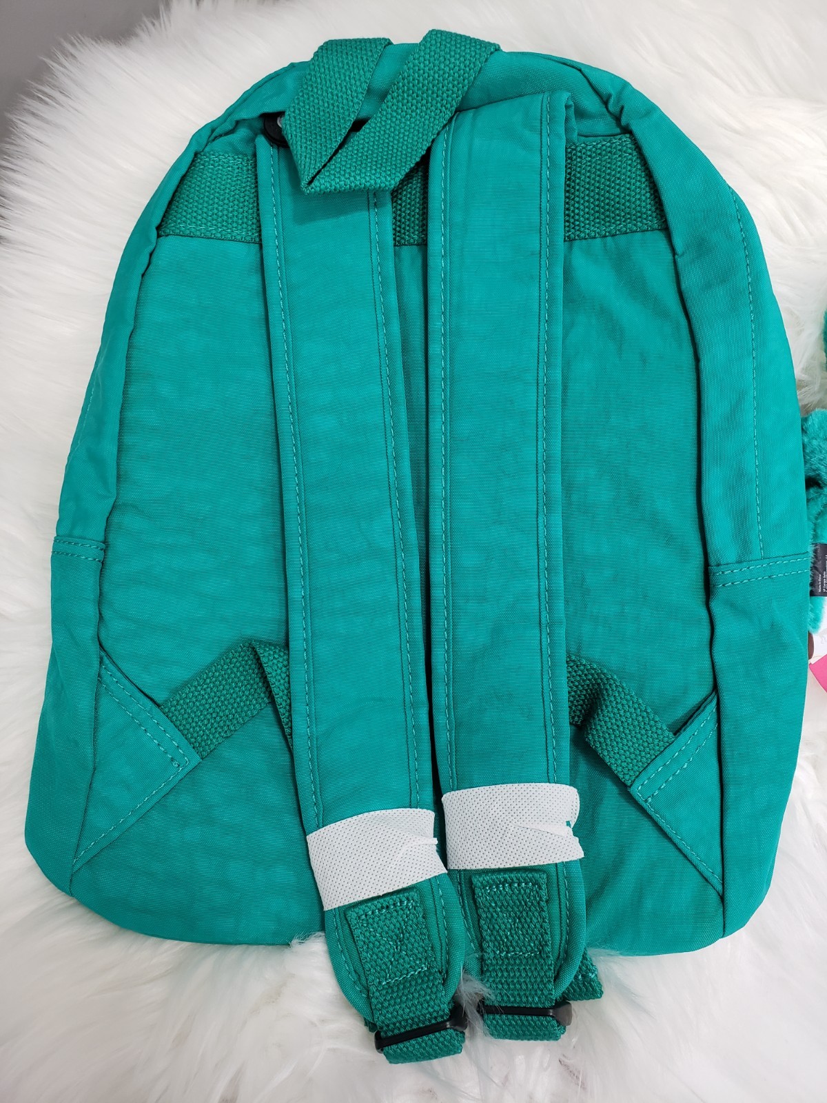 NEW Kipling Backpack Challenger BP3761 Backpack SEA GREEN 14.25 x 10.25 x 8.25″