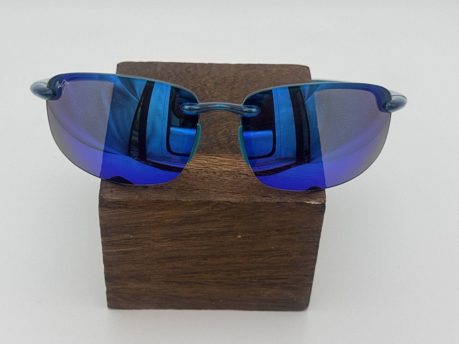 Maui Jim Hookipa B407-03 Shiny Transparent Blue / Blue Hawaii (64mm)