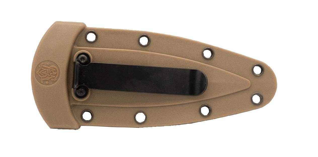 Smith & Wesson FDE 6.25in High Carbon S.S. Boot Knife 2.75in Single Edge Blade