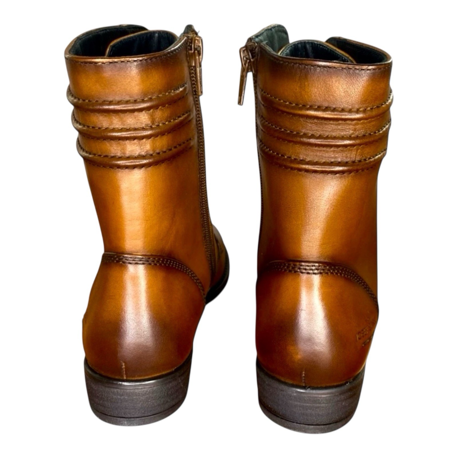Josef Seibel Simona 01 Ankle Comfort Boot Cognac Brown Leather EU 36, 37 NEW