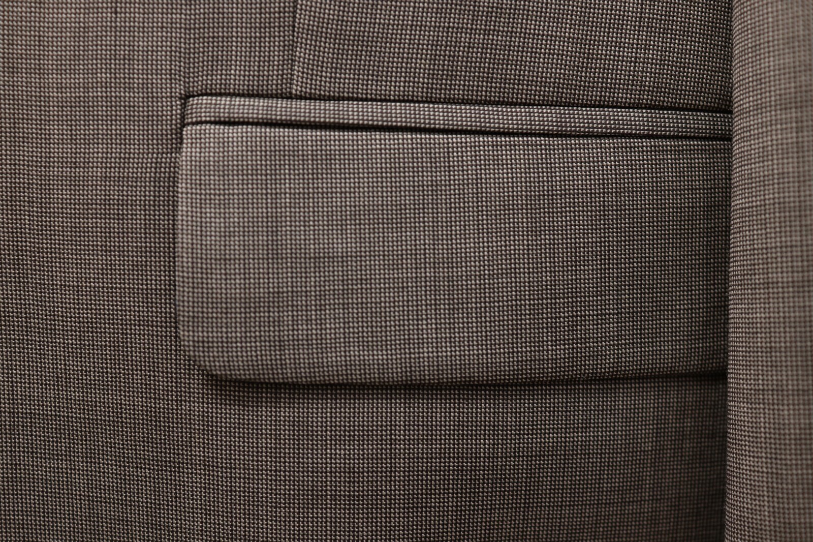 CALVIN KLEIN mens brown nailhead 100% WOOL sport coat suit jacket blazer 42 R