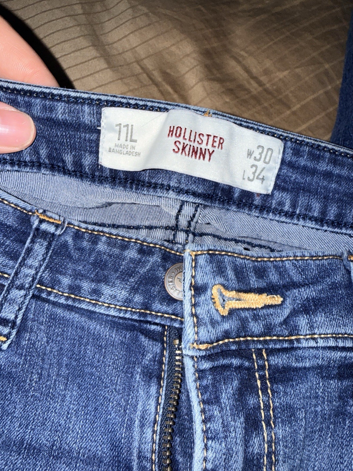 Hollister Skinny Jeans Size 11 Long