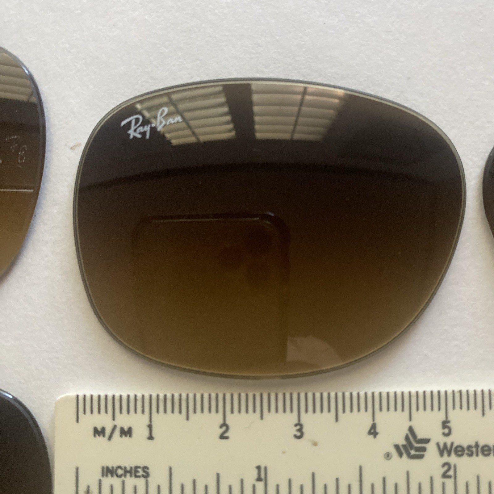 NEW Ray-Ban RB2132 NEW WAYFARER Replacement Lenses Brown Gradient 55mm Glass