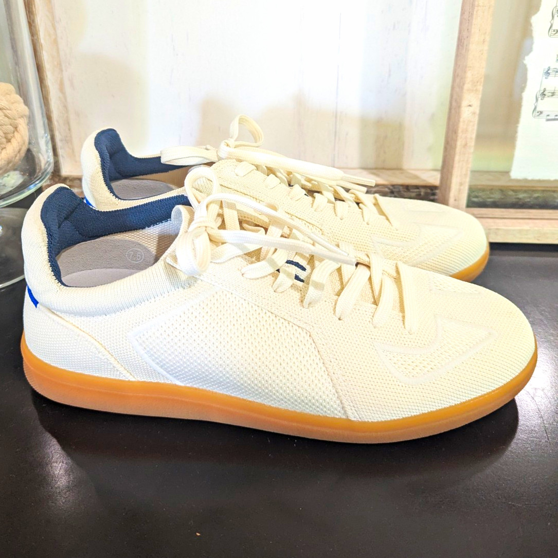 The RS01 Sneaker in Bone Worn once and they were too snug for me. Since they we