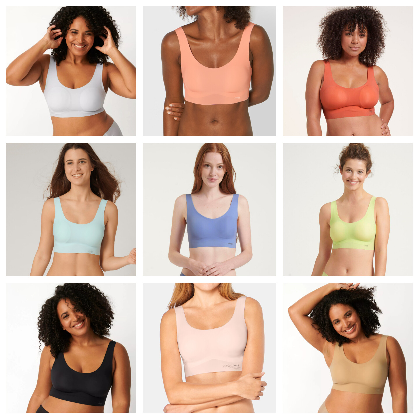 Sloggi Zero Feel Top Bra Smooth Seam Free Bralette Crop Top 10186804 RRP £34.00