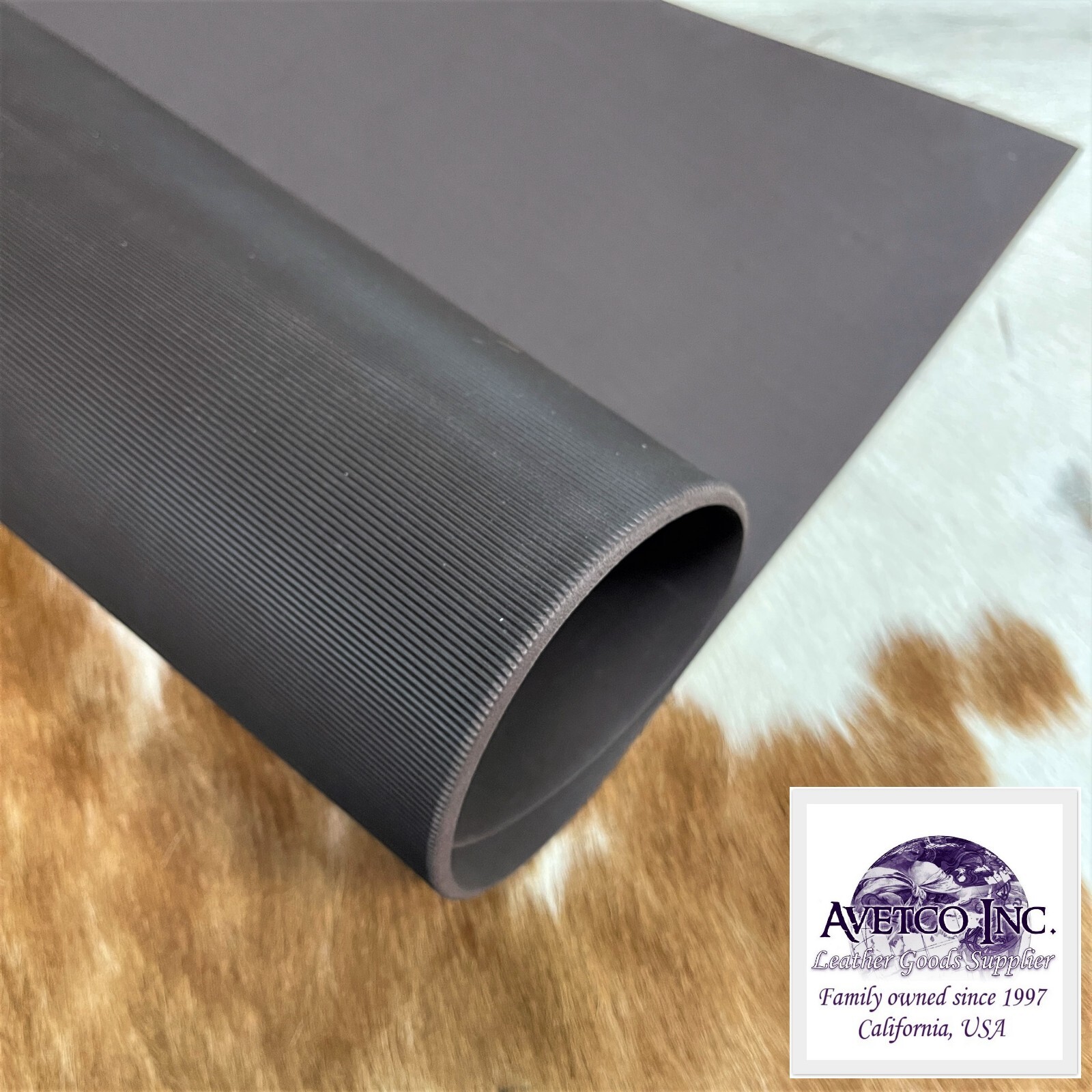 Fine Line 4 mm EVA/Rubber Soling Large Sheet Shoe Repair 30″ x 30″ Brown