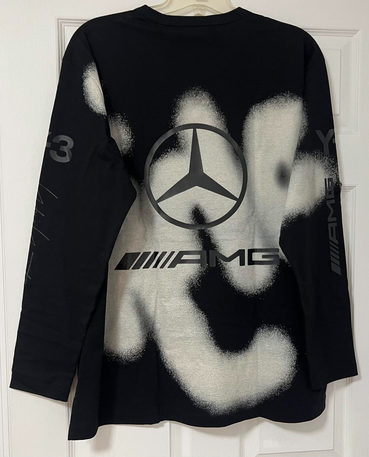 Kimi Antonelli George Russel Signed Y-3 Yoghi Long Sleeve with driver cards