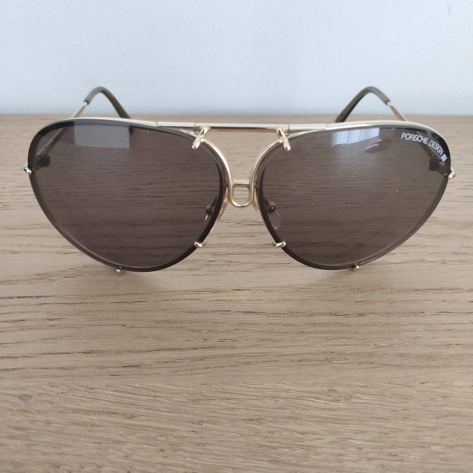 CARRERA PORSCHE Design sunglasses Vintage Teardrop 5623 Small 120mm Gold Case
