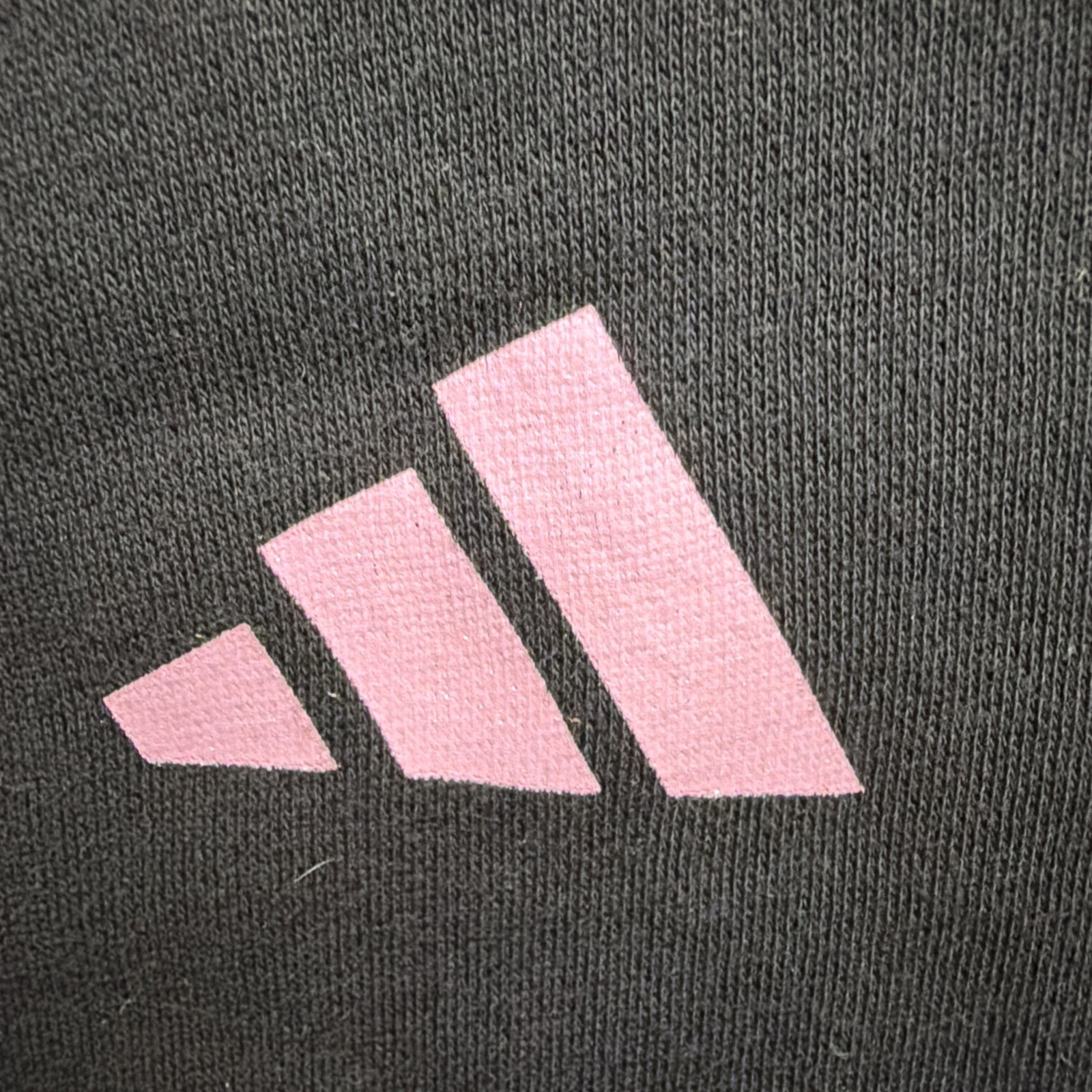 adidas Lionel Messi Hoodie Sweatshirt Black and Pink, Size Medium