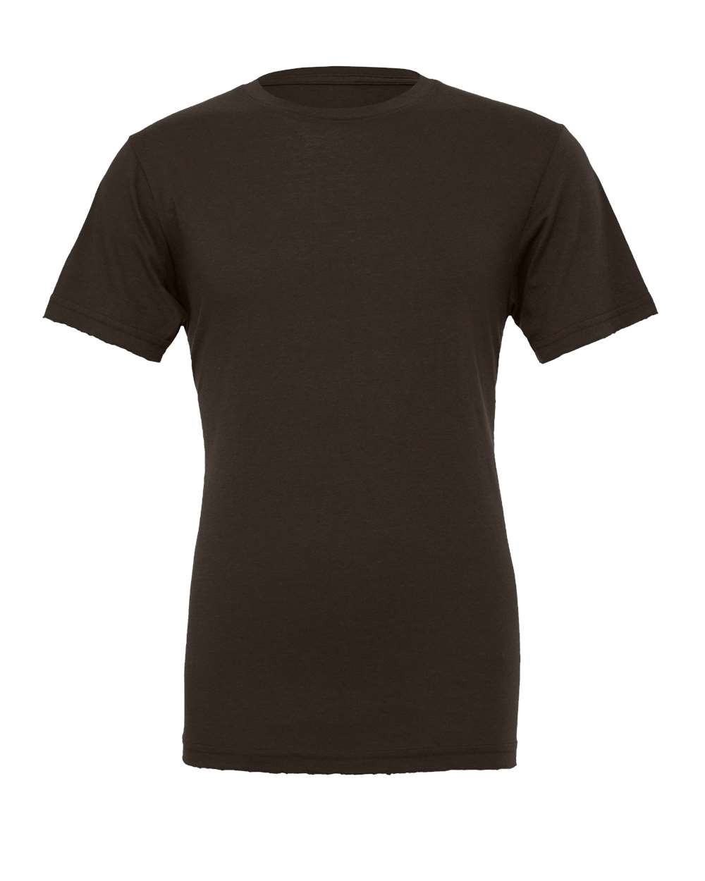 Small Brown – Bella + Canvas Short-Sleeve Jersey Tee 3001C T-Shirt