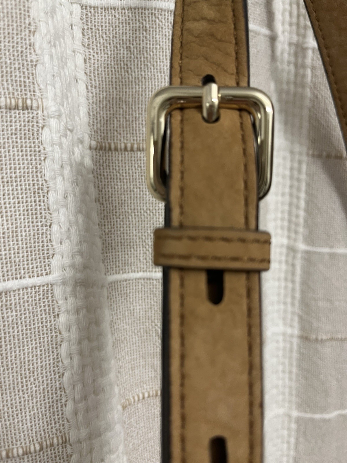 Rebecca Minkoff Tan Nubuck Satchel Top Handle, Detachable Crossbody Strap