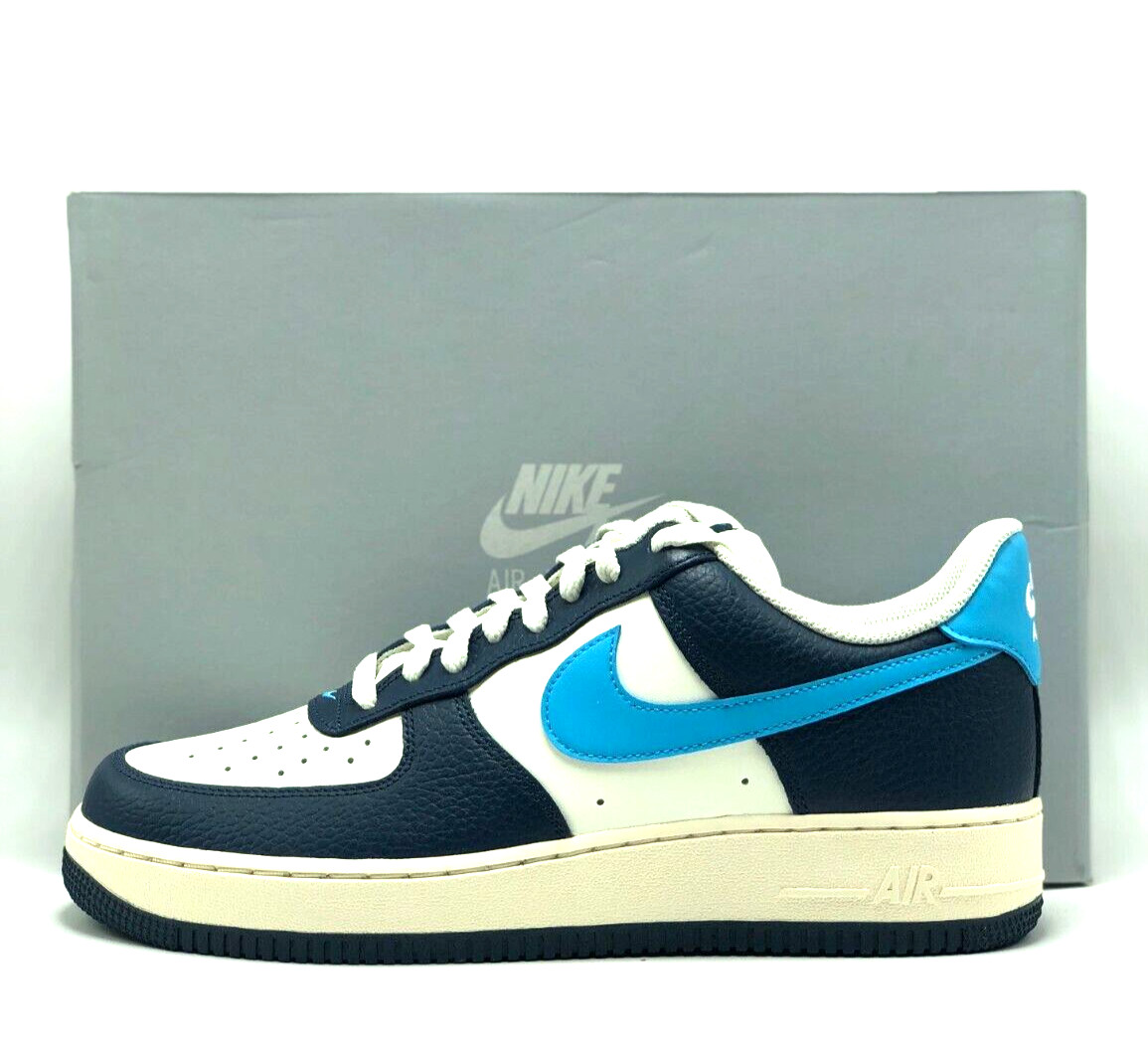*NEW* MEN Nike Air Force 1 Low Armory Navy / Baltic Blue – Sail (HJ9291 478) 👍