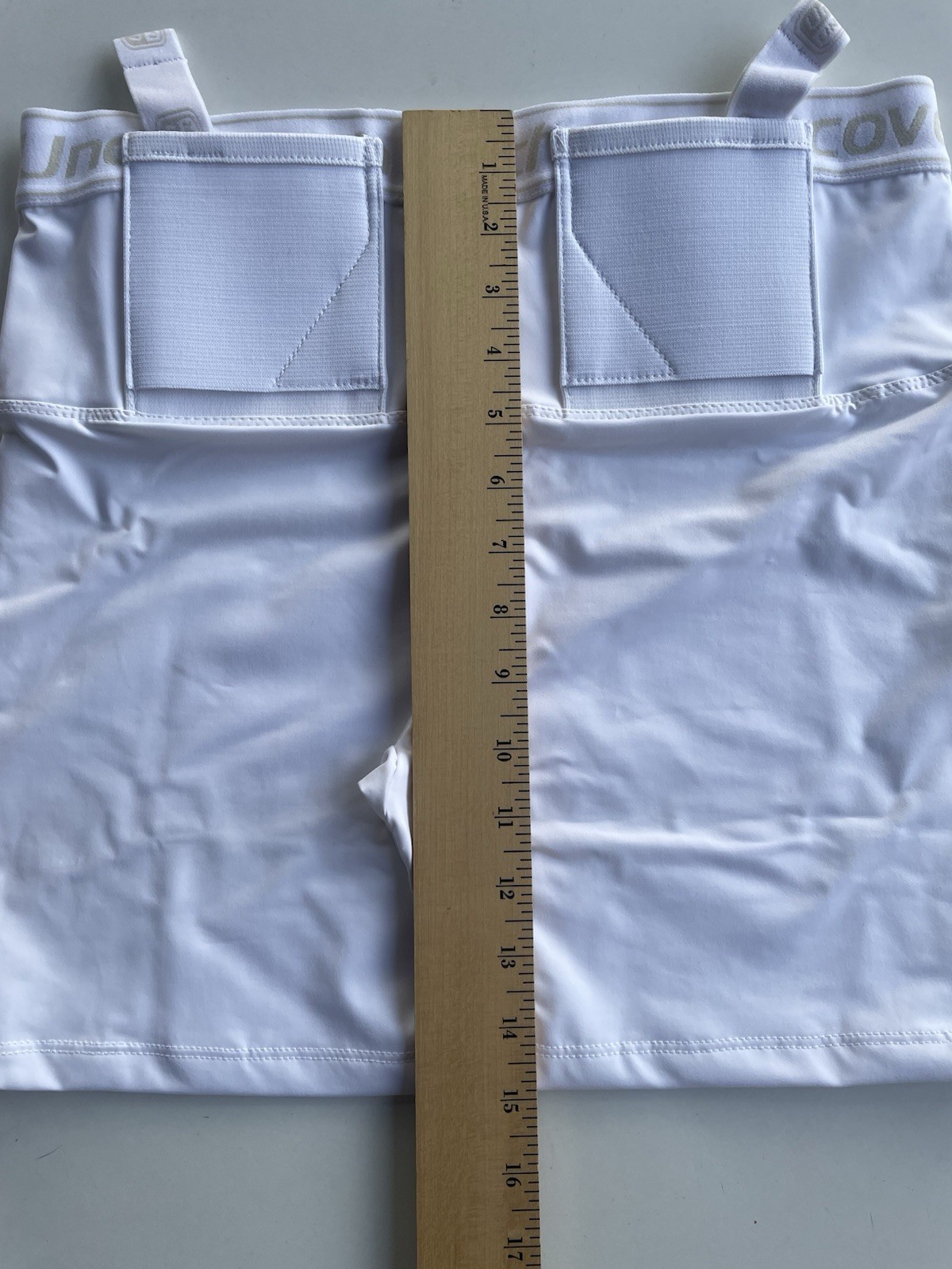 Women’s UnderTech Undercover Compression Concealment Shorts Large White NEW