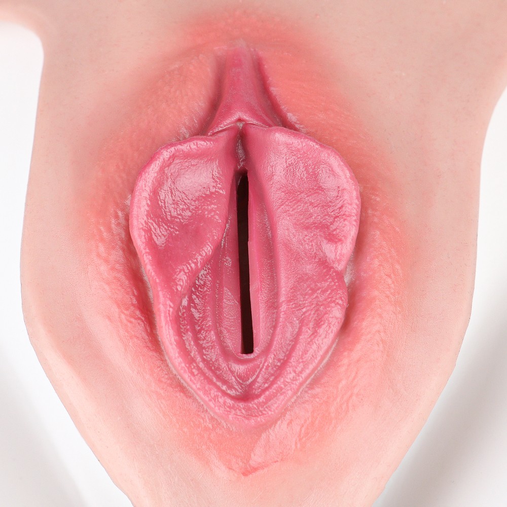 Silicone Penetrable Fake Vagina Thongs Hip Enhancer Panties For Crossdresser