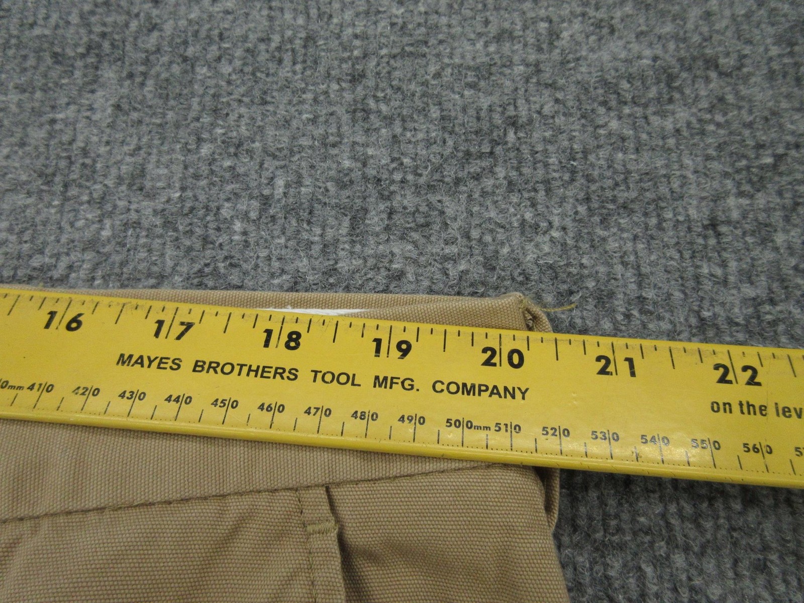 Daniel Cremieux Pants Mens 40×30 (Hem’d 40×28) Brit Khaki Vence Chino Flat Front