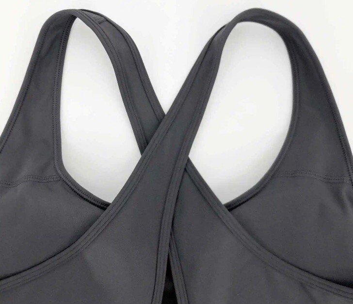 Ideology Performance Plus Size Impact Sports Bra Gray Size 1X