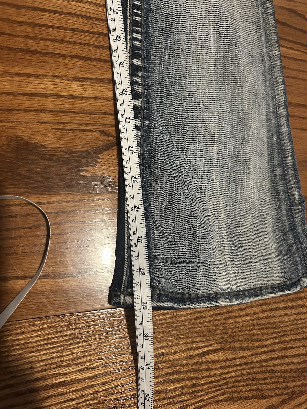 Rock Revival Embellished Distressed “Betty” Bootcut Jeans Size 25×29