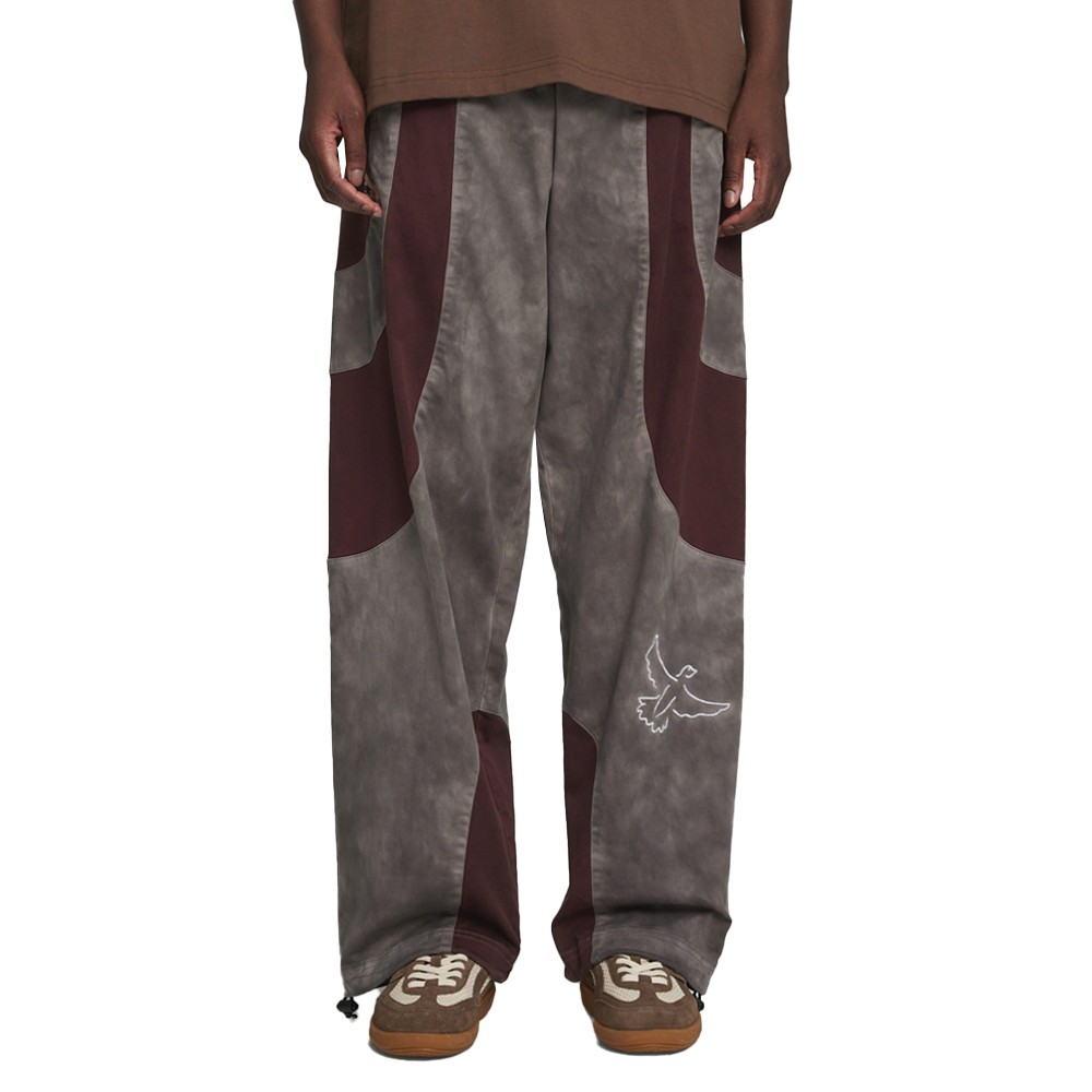 PUMA X Kidsuper Drawstring Track Pants Mens Purple Casual Athletic Bottoms 6240