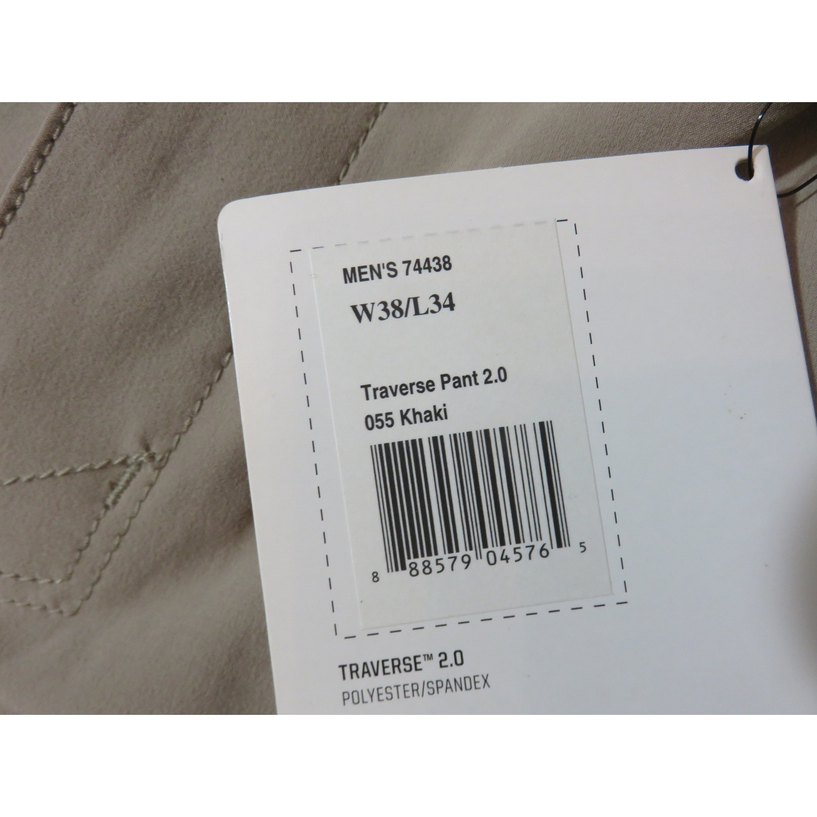 5.11 Tactical Icon Pants Kangaroo Tan 38×34 Flex-Tac Ripstop Cargo 74465