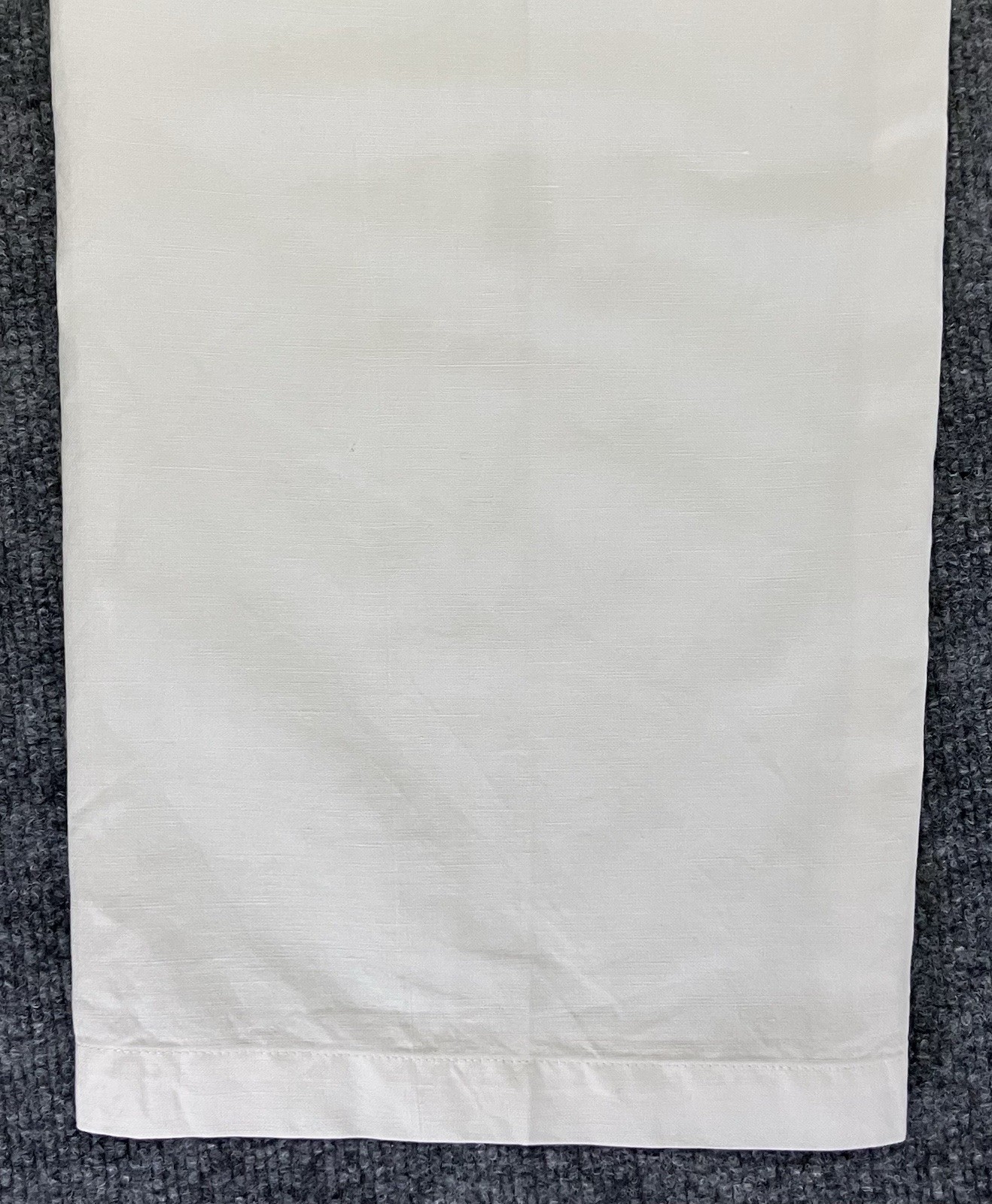Banana Republic Dawson Men’s Linen Cotton Pants 35×34 Tan Straight Flat Front