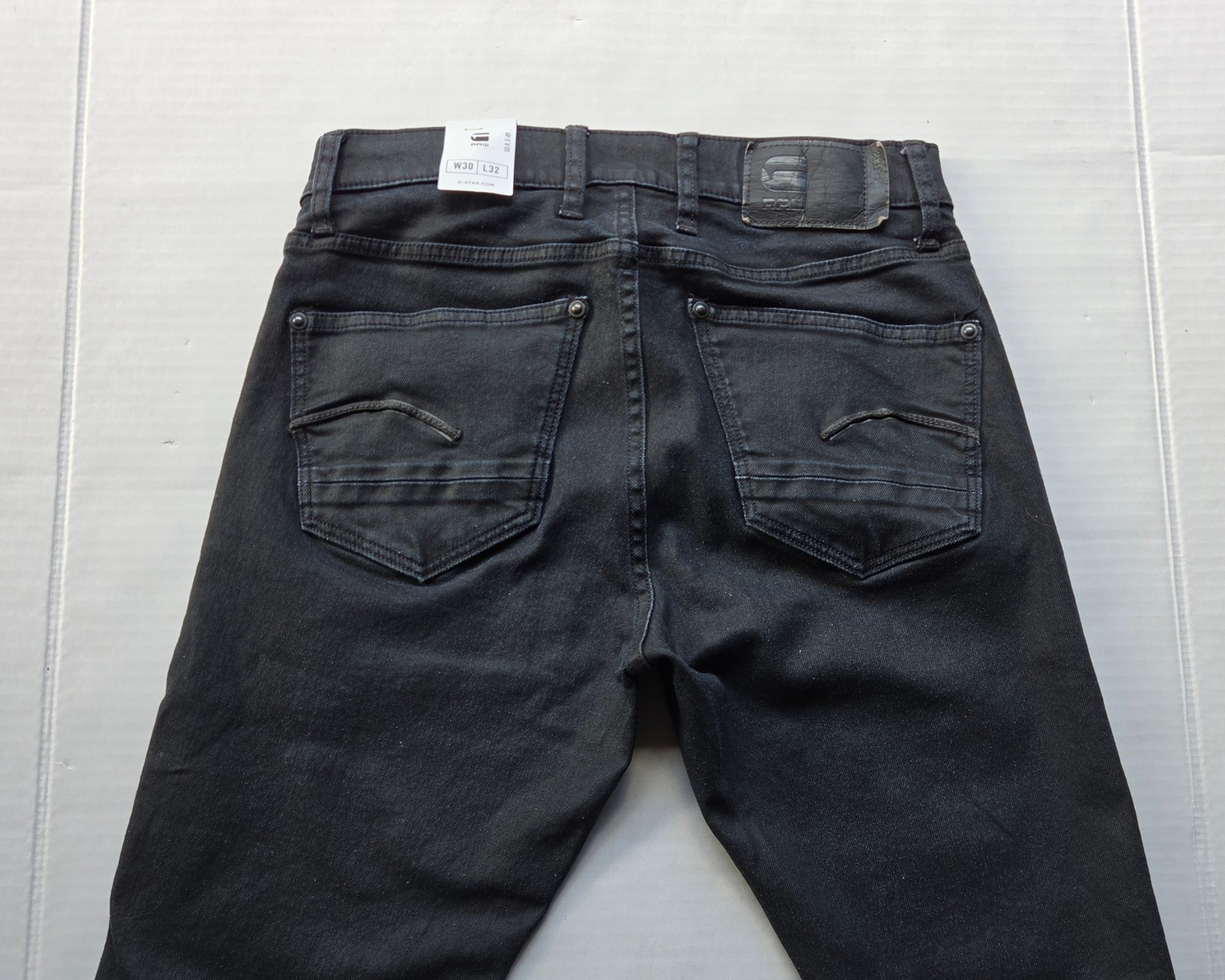 G-Star RAW Men’s Apparel Revend Airblaze 3D Skinny Black Jeans – Size: 30