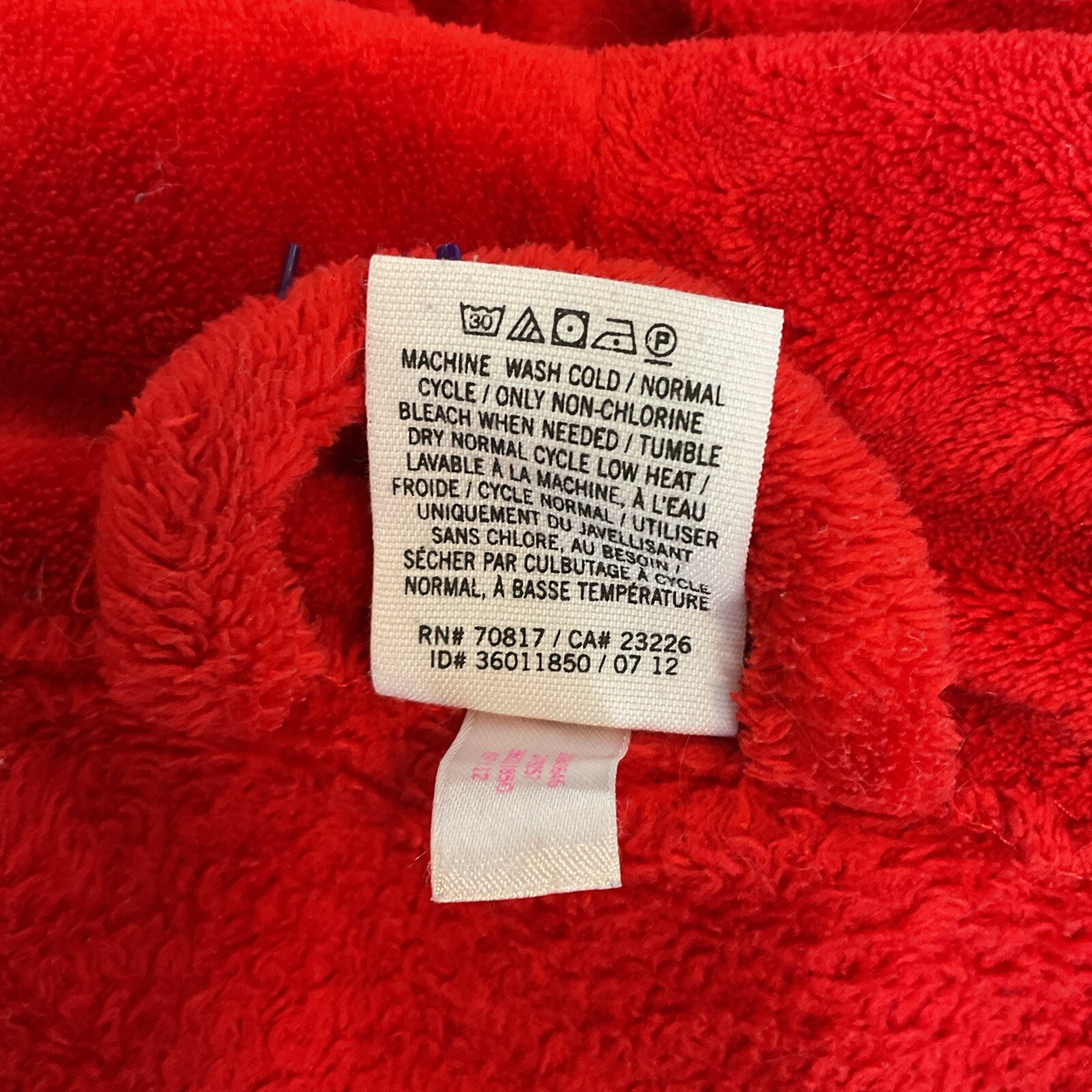 Victorias Secret PINK Robe Bling Sequin Nebraska Cornhuskers Red College XS-S
