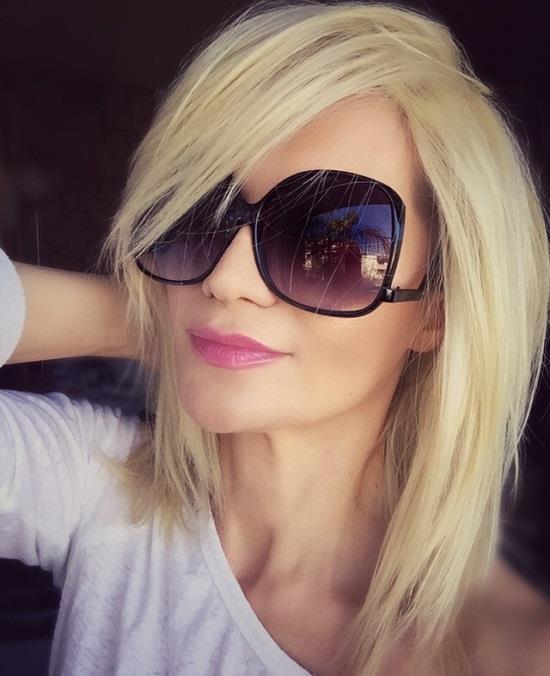 Oversized Large EMILIA Vintage BOHO Jackie O Low Arms Retro Big Sunglasses 7312