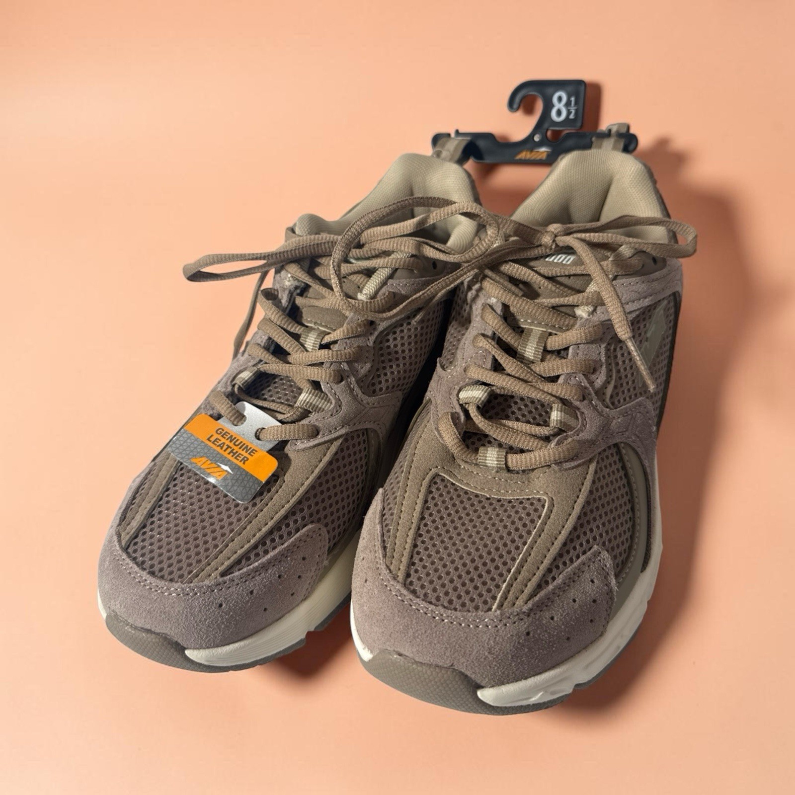 Avia Men’s 5000 Athletic Performance Running Shoes Brown size 8.5 New
