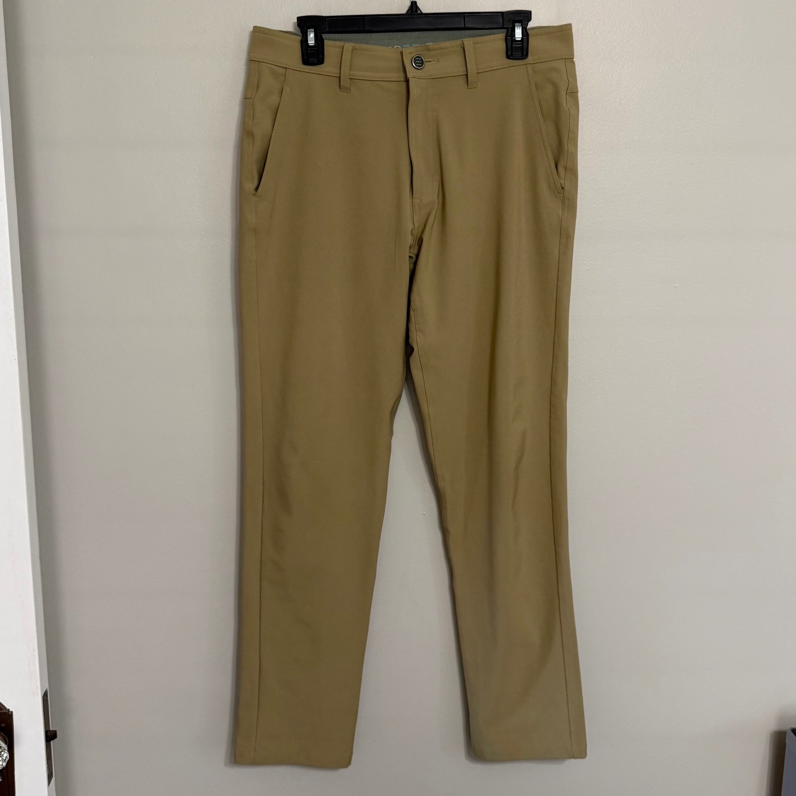 Free Fly Men 32×32 Beige Tech Performance Stretch Outdoor Pants *Read