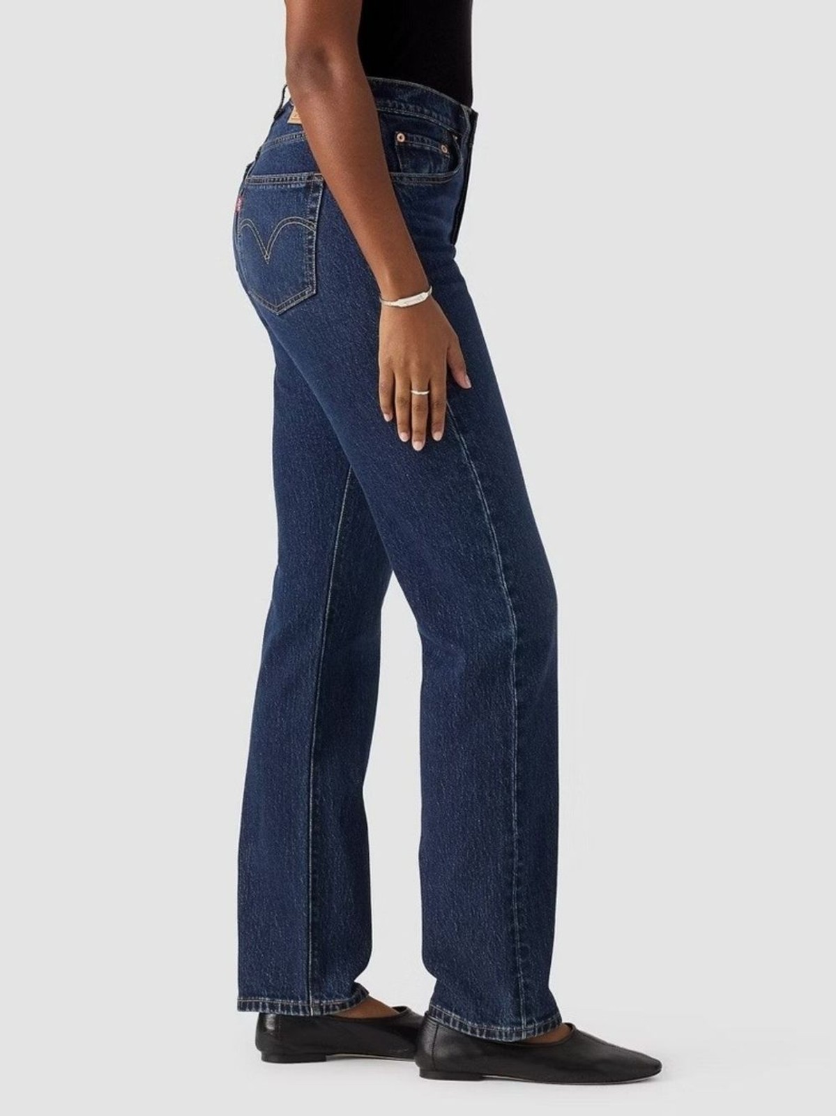 Levi’s Women’s 501 Curve Straight Leg Stretch Jeans – Mild Salsa – 26 X 30 – NEW