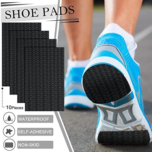 10 Pack Non-Slip Shoe Sole Protector Shoe Bottom Pads Anti Slip Shoe Grips