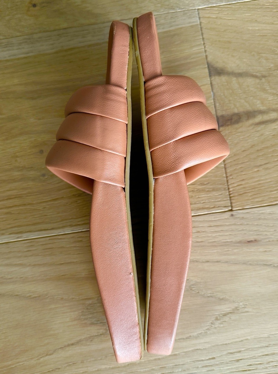 Beatrice Valenzuela Terracotta Leather Sandalias US 6 – SOLD OUT