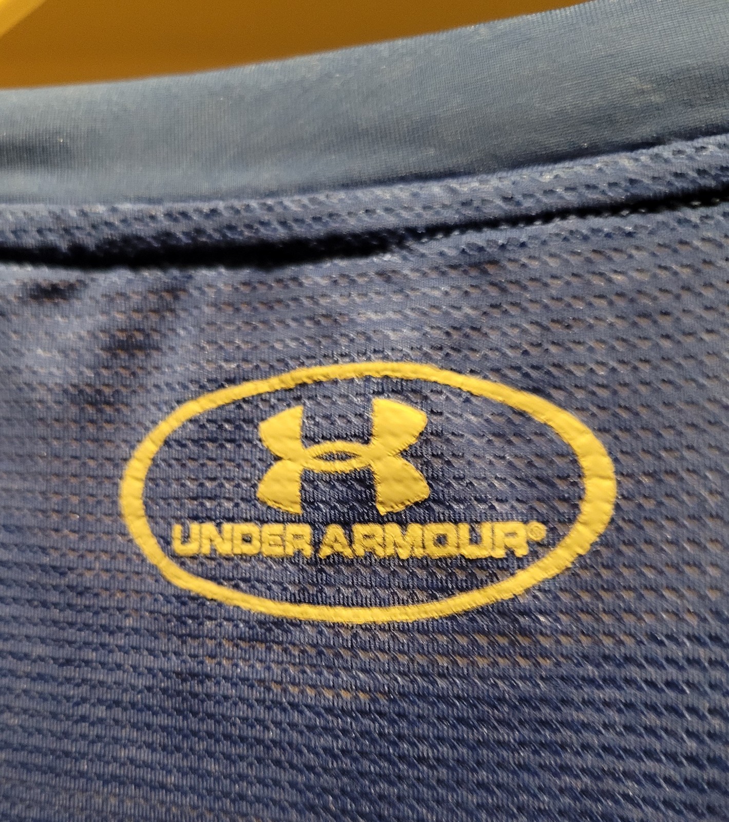 Two Men’s Under Armour HeatGear Short Sleeve Shirts Medium