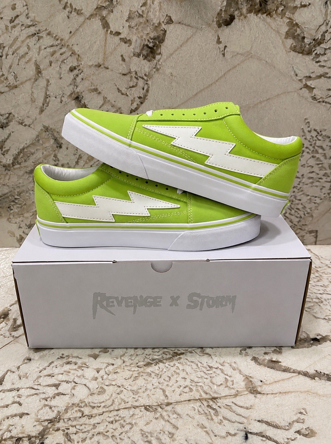 Revenge x Storm LA Lime Green Size 11M/12.5W Brand New Authentic Next Day Ship