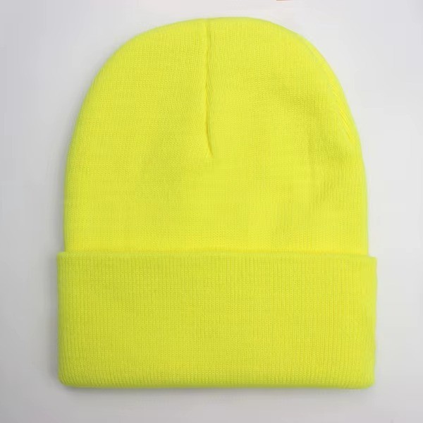 Beanie Hat Cap Plain Knit Ski Skull Cuff Winter Warm Slouchy Men Women CF Unisex