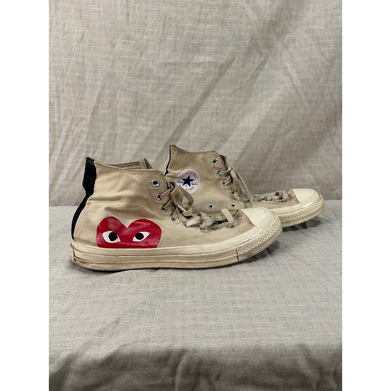 Converse x Comme des Garcons PLAY Chuck Taylor Red Heart Mens 9 #2037