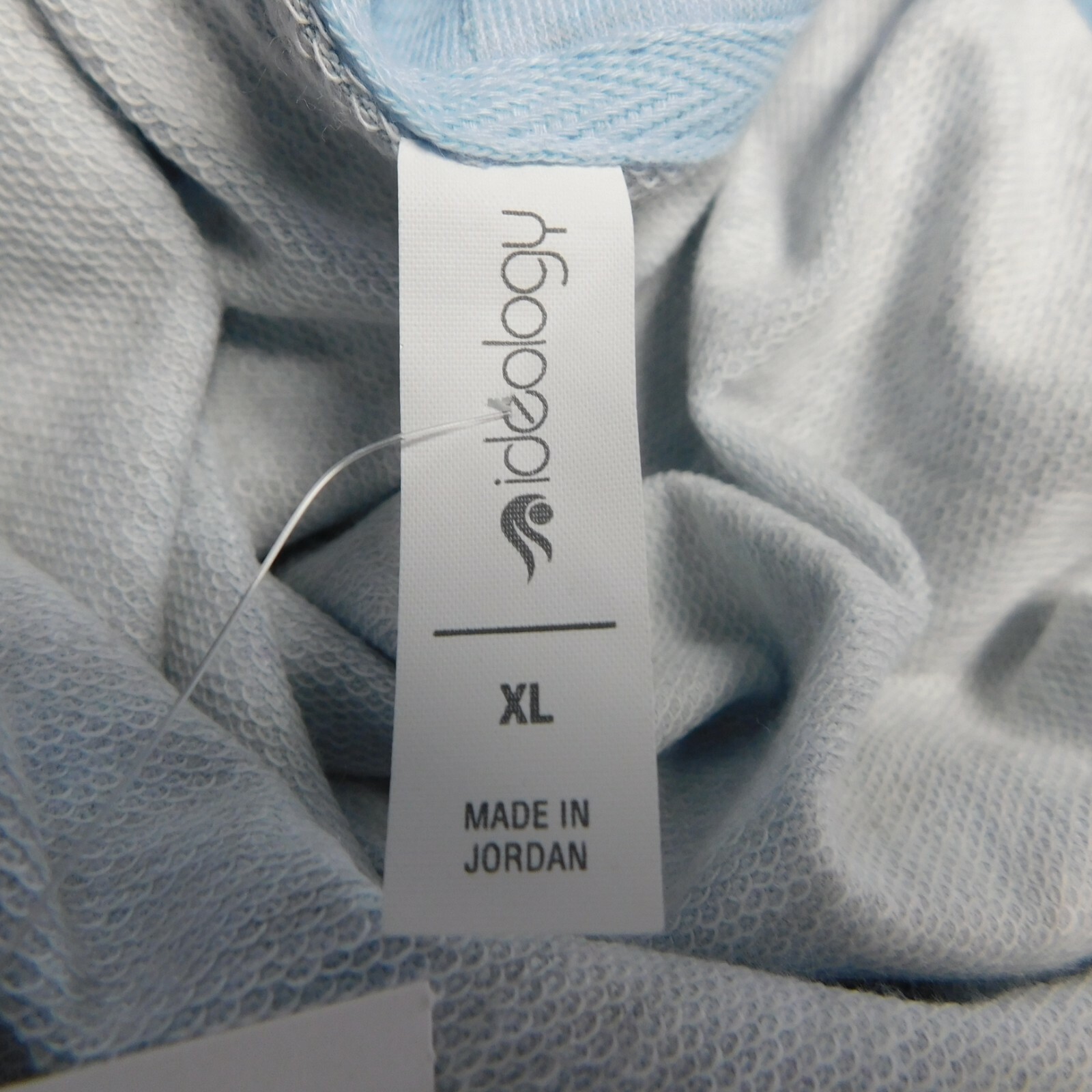 Ideology Open Front Dip Dye Ombre Knit Cardigan Jacket Blue XL