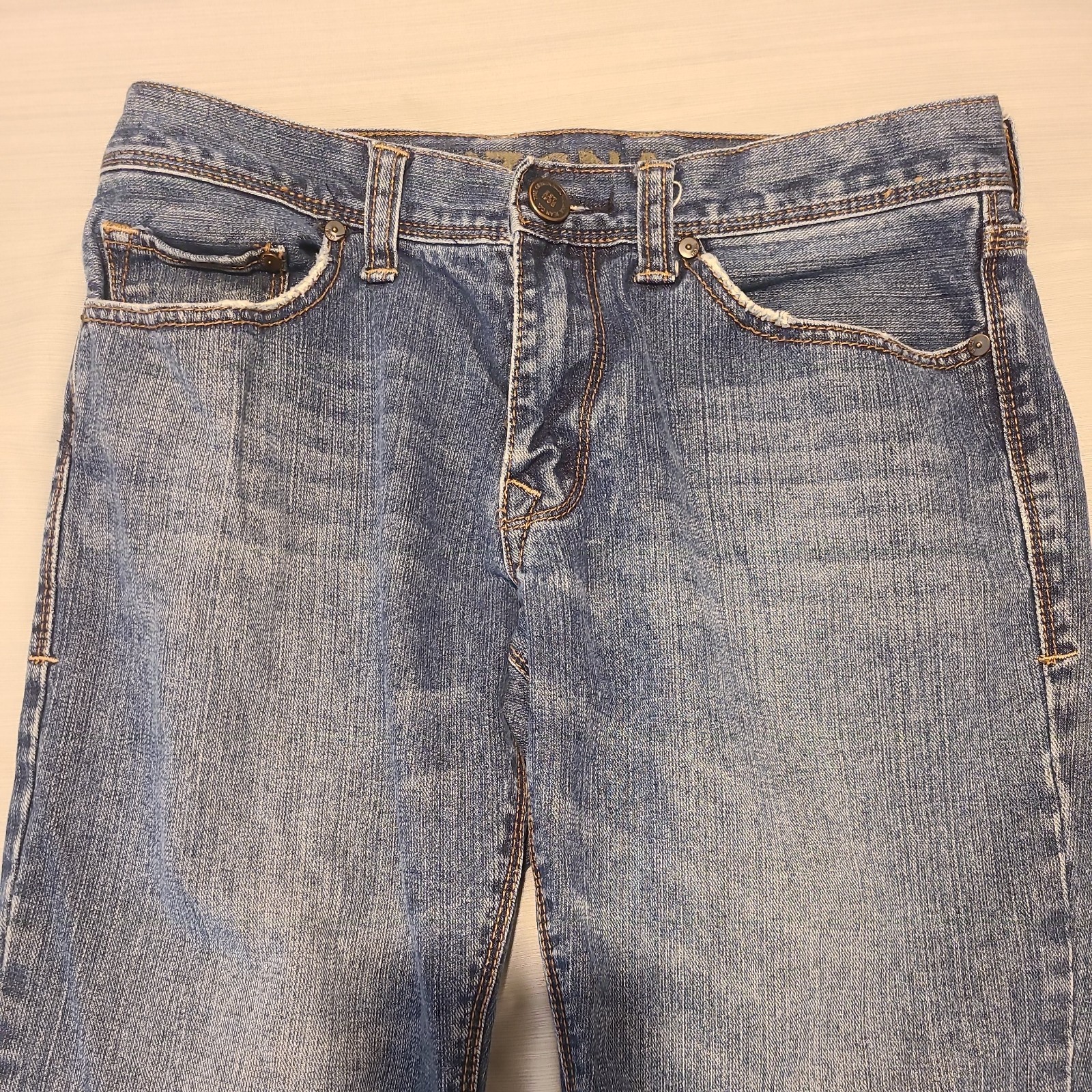 Arizona Mens Slim Straight Jeans Size 32×30