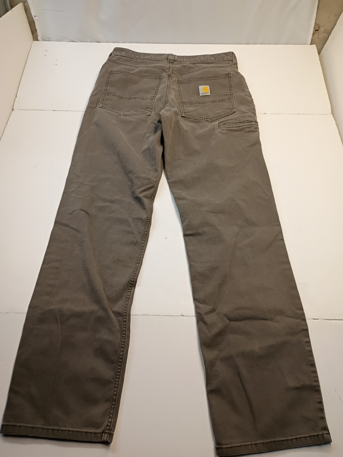 Carhartt Relaxed Fit Brown Work Pants SZ 31×34!
