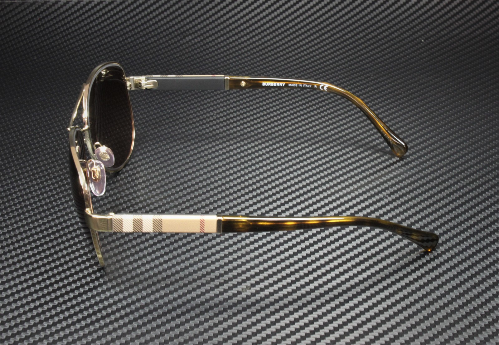 BURBERRY BE3080 114513 Light Gold Brown Gradient 59 mm Women’s Sunglasses